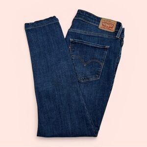 Levi’s Women’s W31 Dark Blue 721 High Rise Skinny Jeans